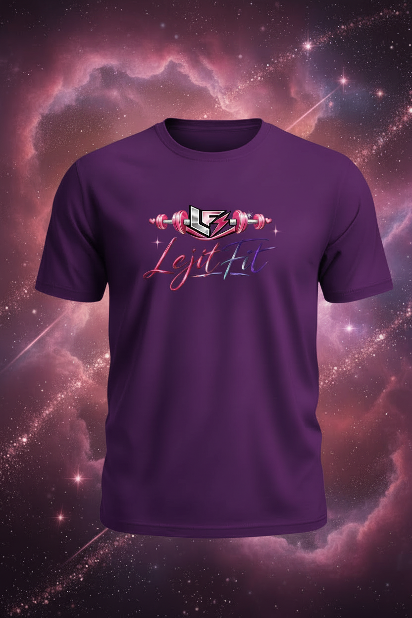 LejitFit Women's Purple T-Shirt